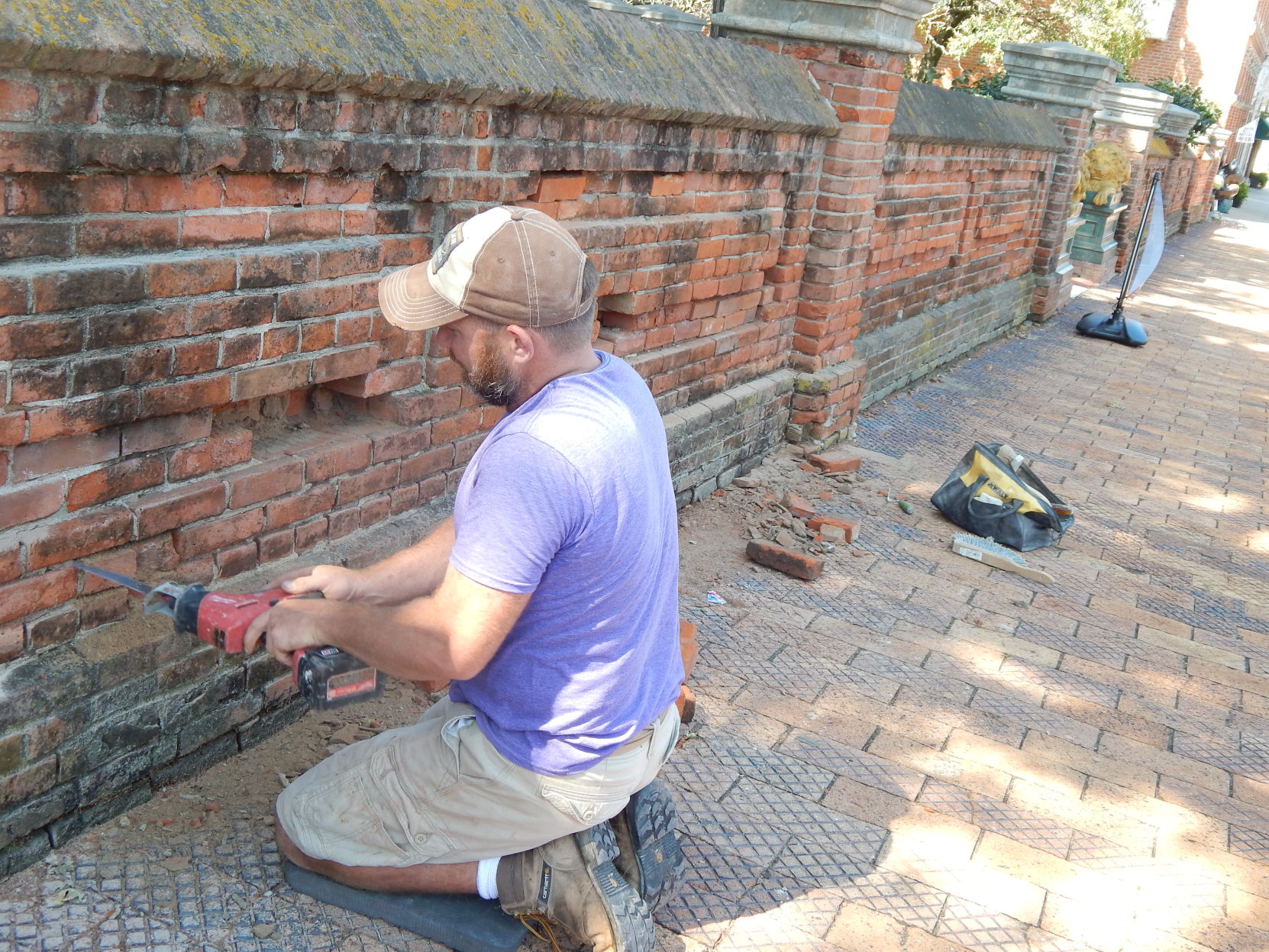 Koester Wall work moves to Broadway